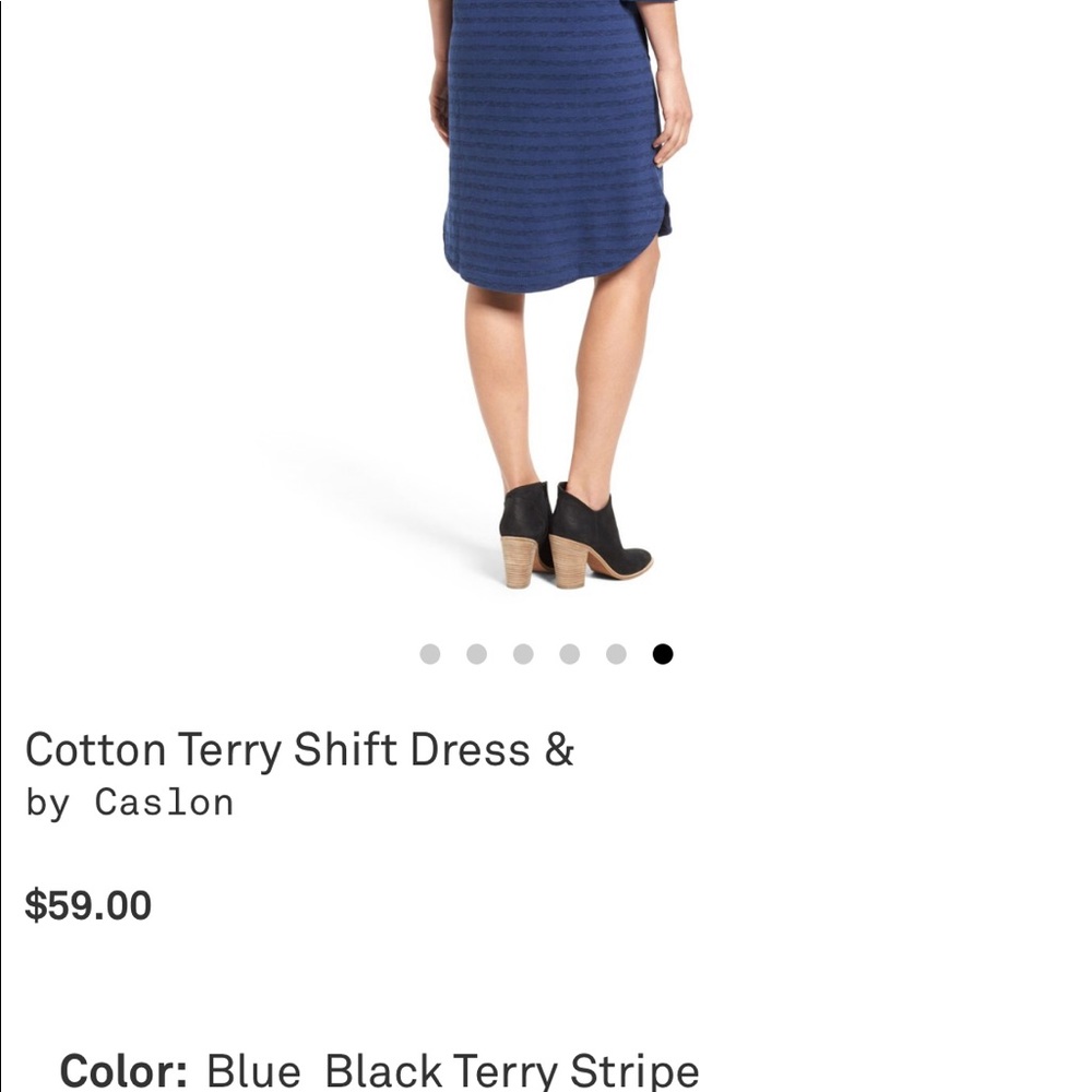 Striped dress by Caslon. Size petite Small SP - Picture 5 of 5